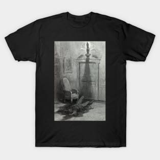 The Raven - Gustave Dore T-Shirt